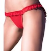 Chilirose Panties Thongs Chilirose CR 4159 Elegant Lace Panties Raudona L/XL