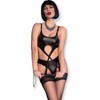 Chilirose Sets Chilirose CR 4625 Four-Piece Set with Openwork Details Juodas S