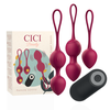 CICI Beauty Premium Silicone Kegel Training Set 3pcs Vibrating &amp; Remote