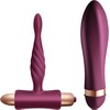 Climaximum Dare Kit Twisted Vibrator &amp; Entry-Level Anal Priedas Set
