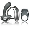 CLIMAXIMUM Excite Kit Silicone Intimate Ring &amp; Wired Stimulation System