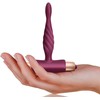 Climaximum Pharos Beginner Silicone Plug 10-Speed Atsparus vandeniui Juodas