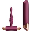 Climaximum Rapture Kit Vibrator Classic &amp; Anal Plug - Atsparus vandeniui Set