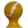 Condomerie Hand-Painted Decorative Condom Tennis Ball Motif Geltona