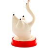Condomerie Hand-Painted Decorative Latex Model Swan Amsterdam Art