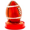 CONDOMERIE Hand-Painted Latex Decorative Cover Rugby Ball Motif