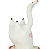 Condomerie Hand-Painted Decorative Latex Model Swan Amsterdam Art