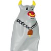 CONDOMERIE Hand-Painted Decorative Latex XL Pilkas Bull - Artistic Design