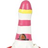 Condomerie Hand-Painted Decorative Condom Lighthouse Motif, Unique Art Design