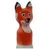 Condomerie Hand-Painted Decorative Condom Fox Brown XL - Artistic Design