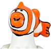 Condomerie Handpainted Decorative Latex Cover Fish Oranžinis Art Edition