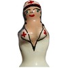 Condomerie Hand-Painted Art Condom Nurse Skirtas šviesiems plaukams - Decorative Collectible