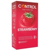 Control Condoms Control Adapta Strawberry 12 pcs - Anatomical, Flavored, 54 mm Condoms