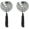 Coquette Accessories Coquette Chic Desire Sidabrinis Nipple Covers - Self-Adhesive, Elegant Design