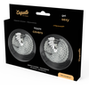 Coquette Accessories Coquette Chic Desire Sidabrinis Nipple Covers - Self-Adhesive, Elegant Design