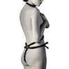 Coquette Accessories Coquette Chic Desire Elastic Harness Set with Nipple Covers Juodas