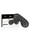 Coquette Fantasy Coquette Chic Desire Vegan Leather Blind Mask with Neoprene Lining, Adjustable