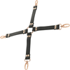 Coquette Fantasy Coquette Chic Desire Fantasy Vegan Leather Hog Tie - Durable Bondage Restraint