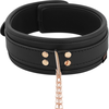 Coquette Fantasy Coquette Chic Desire Vegan Leather Collar with Adjustable Chain Clips