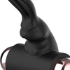 Coquette Toys Coquette Chic Desire Ring with Vibration Juodas/Gold - IPX6 Silicone, 82x41mm