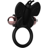 Coquette Toys Coquette Chic Desire Juodas/Gold Butterfly Ring with Vibrating System 82mm