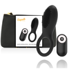Coquette Toys Coquette Chic Desire Juodas/Gold Vibrating Ring Remote Rechargeable