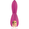 Rožinė COVERME Dual Action Flexible Silicone Intimate Device with Suction, Rožinė