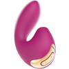 Rožinė COVERME Dual Action Flexible Silicone Intimate Device with Suction, Rožinė