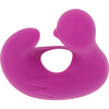 Coverme DUCKYMANIA Rechargeable Silicone Massage Thimble, Violetinė