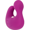 Coverme DUCKYMANIA Rechargeable Silicone Massage Thimble, Violetinė