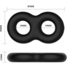Crazy Bull Double Medical Silicone Support Ring - Extra Flexible 8.5 cm