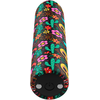 Custom Bullets Rechargeable Skull Magnetic Mini Massager 10 Modes Juodas