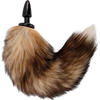 Darkness Anal Darkness Silicone Intimate System with Natural Faux Tail 10 cm Juodas