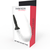 Darkness Anal Darkness Silicone Plug with Decorative Baltas Tail, Medium Size