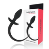 Darkness Anal Darkness Silicone Intimate Plug 28 cm Juodas - Flexible Hygienic Model