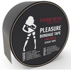 Darkness Bondage Darkness Juodas Bondage Tape 15m - Flexible Adhesive Roleplay Priedas