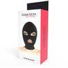 Darkness Bondage Darkness Submission Mask Juodas - Spandex Hood with Mouth &amp; Eye Openings