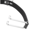 Darkness Bondage Darkness Adjustable Juodas Gag Hook - Premium Leather Strap System