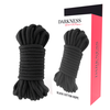 Darkness Bondage Darkness Japanese Bondage Rope 10 m Juodas - 100% Cotton Restraint