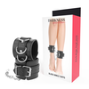 Darkness Bondage Darkness Juodas Leather Adjustable Anklet and Wrist Restraints