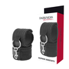 Darkness Bondage Darkness Neoprene Adjustable Handcuffs with Soft Inner Lining Juodas