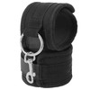 Darkness Bondage Darkness Neoprene Adjustable Handcuffs with Soft Inner Lining Juodas