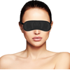 Darkness Bondage Darkness Satin Juodas Eye Mask Adjustable Headband Lightweight