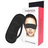Darkness Bondage Darkness Satin Juodas Eye Mask Adjustable Headband Lightweight