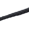 Darkness Sensations Darkness Bondage Whip 210 cm - Juodas, Ergonomic Handle, Premium Material