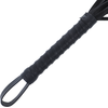 Darkness Sensations Darkness Bondage Whip Juodas - Leather Grip Handle, Precision Control