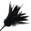 Darkness Sensations Darkness Juodas Feather Dual-Sided Intimate Crop, 48 cm
