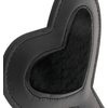 Darkness Sensations Darkness Juodas Velor Paddle with Studs 19x15cm - Premium Edition
