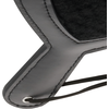 Darkness Sensations Darkness Juodas Velor Paddle with Studs 19x15cm - Premium Edition