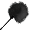 Darkness Sensations Darkness Sensual Juodas Feather Tickler with Ergonomic Handle 20cm
